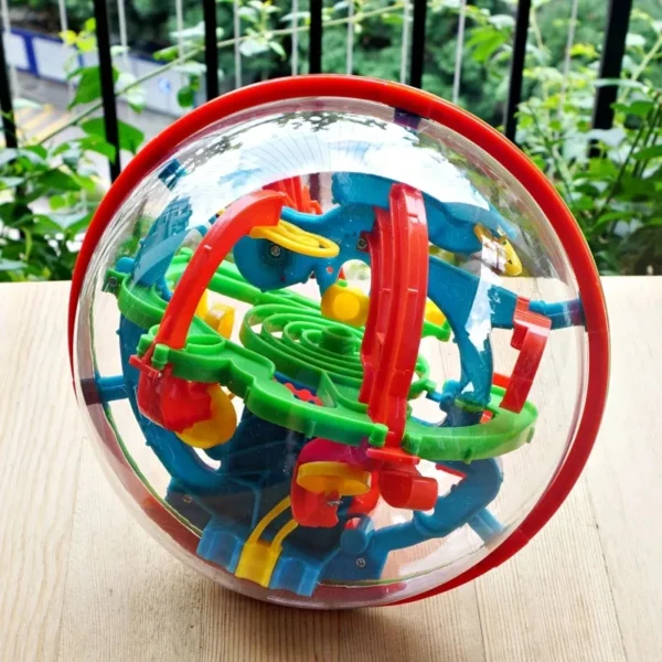 3D Intelligence Game Maze Ball Kids Limb Coordination Montessori Exercise Educational Brain Tester Training Toys For Children