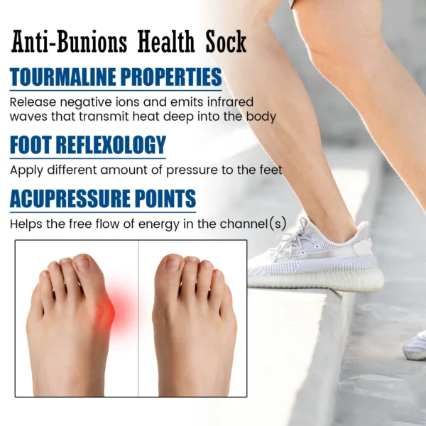 Anti-Bunions Health Sock Orthopedic Valgus Bunion Corrector Pad Bone Thumb Adjuster Pain Relief Toe Straightener Feet Care Socks