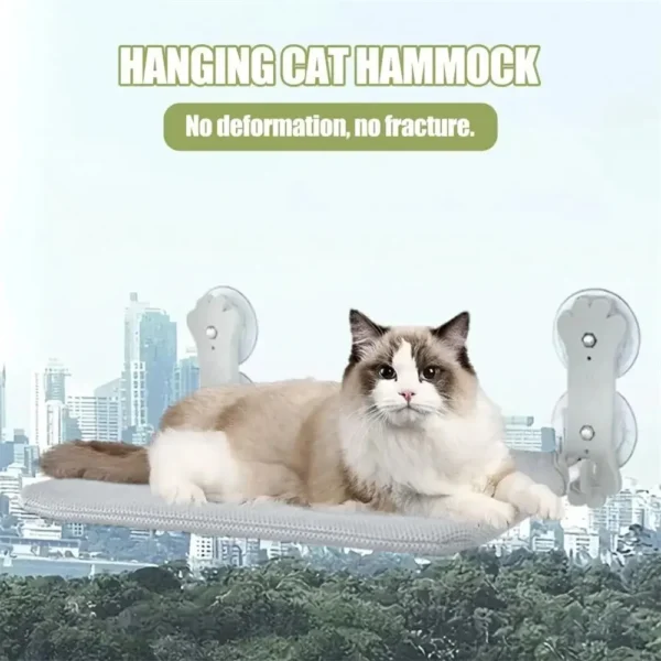 Cat Hammock Foldable Soft Hanging Beds Sunny Seat Window Mount Comfortable Pet Shelf Supplie Toy Washable Cat House Bearing