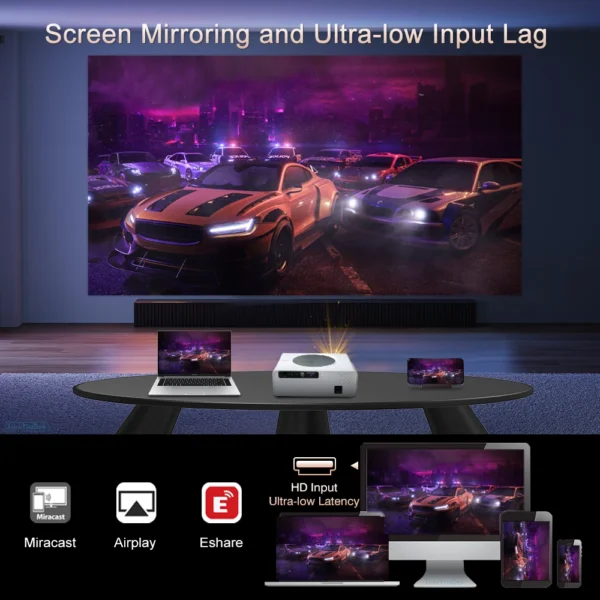 Touyinger Q11 projector 4K LED home theater electronics video game devices 5G Projectors full HD movie projector